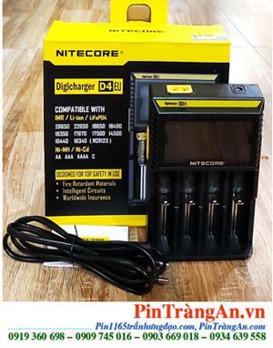 Máy Sạc Pin Đa Năng LCD Nitecore D4
