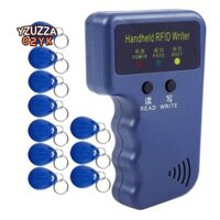 Máy sao chép đầu đọc RFID cầm tay 125KHz, Máy sao chép thẻ ID nâng cấp Lập trình viên nhân bản, với 10 chiếc thẻ có thể ghi lại