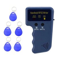 Máy sao chép rfid cầm tay 125khz máy photocopy máy đọc lập trình viên đọc thẻ rfid máy ghi lập trình viên sao chép em4305 t5577 id keyfobs