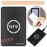 Máy sao chép RFID Máy photocopy 125KHz Key fob Đầu đọc thẻ thông minh NFC Trình ghi thẻ lập trình được mã hóa 13,56 MHz Thẻ thẻ kiểm soát truy cập thông minh [icebeauty888.vn]