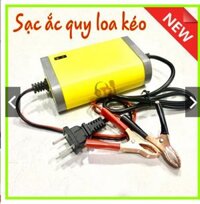 May sat binh acquy Binh acquy xe may Bộ sạc bình acquy 12v 2A thông minh tự động ngắt khi đầy. DDS071