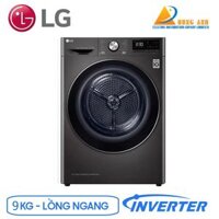 Máy sấy bơm nhiệt LG 9 kg DVHP09B