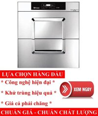 Máy sấy chén bát kiêm khử trùng lắp âm tủ Capri GS - 606 cửa vuông máy sấy bát máy sấy chén máy sấy chén đĩa