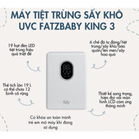MÁY SẤY KHÔ TIỆT TRÙNG UV KING 3 FATZ