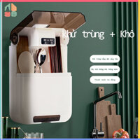 Máy sấy khử khuẩn đũa, Hộp sấy đũa thìa khử khuẩn khử trùng, diệt vi khuẩn an toàn cho mọi nhà