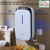 Máy sấy khử khuẩn tiệt trùng đũa, thìa, dĩa nhà bếp dán tường Ecoco E2237