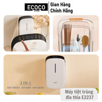 Máy sấy khử khuẩn tự động ECOCO tiệt trùng đũa muỗng nhà bếp chính hãng E2237