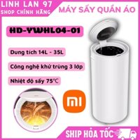 Máy sấy khử trùng quần áo Xiaomi HD-YWHL04-01 35L-14L -Công nghệ khử trùng 3 lớp :tia UV,thanh trùng,khử khuẩn OZONE 99%