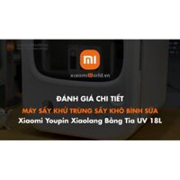 Máy Sấy Khử Trùng Sấy Khô Bình Sữa Xiaomi Youpin Xiaolang Bằng Tia UV 18L