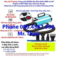 Máy Sấy lông cho Chó Mèo Chuyên dụng - Máy Sấy Công Suất Lớn 2800W - Thường Giao màu ngẫu nhiên