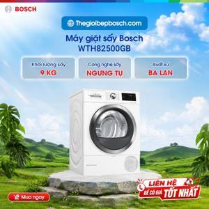 Máy sấy quần áo Bosch WTH82500GB