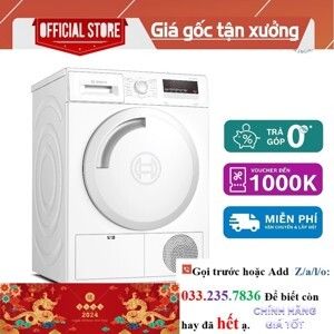 Máy sấy quần áo Bosch WTN84201MY (HMH.WTN84201MY)