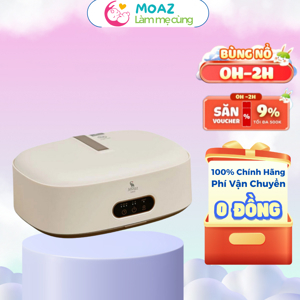 Máy sấy quần áo cho bé Moaz Bébé MB-048 gắn đèn Led tiệt trùng