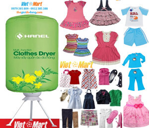 Máy sấy quần áo Hanel HN-CD01 - đa năng