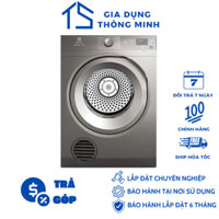 Máy sấy quần áo Electrolux 8.5kg EDV854N3SB Lồng Ngang sấy thông hơi, giảm nhăn, tiết kiệm điện