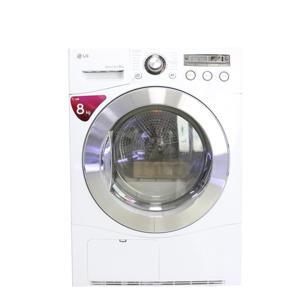 Máy sấy quần áo LG DR80BW (DR-80BW) - Lồng ngang, 8 Kg