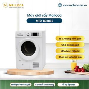 Máy sấy quần áo Malloca MTD-B0603E