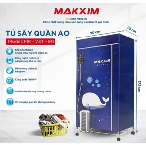 Máy sấy quần áo Maxim KV-V3T