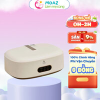 Máy sấy quần áo mini cho bé Moaz Bebe MB048 có đèn led tiệt trùng - Bảo hành chính hãng 12 tháng
