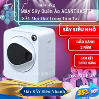 Máy sấy quần áo mini acanthaster,máy sấy quần áo gia đình nhỏ, thanh trùng lọc bụn bẩn,khử khuẩn tia bằng tia UV