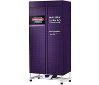 Máy sây quân áo Sunhouse SHD2707 có điều khiển từ xa, đèn UV diệt khuẩn, sấy 15kg quần áo - Hàng chính hãng