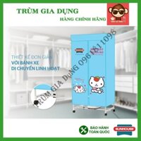 Máy sấy quần áo Sunhouse SHD2702, tủ sấy quần áo Sunhouse tối đa 15kg. Công suất 1000W