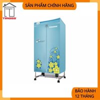 Máy sấy quần áo tiross tủ hình chữ nhật TS882, có điều khiển, 1500W