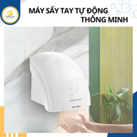 Máy sấy tay tự động, máy làm khô tay cảm ứng dùng trong nhà vệ sinh