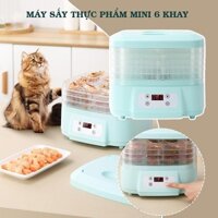 Máy sấy thực phẩm 5 tầng sấy khô rau củ quả, thịt cá mini gia đình [BH 12 Tháng]