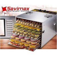 Máy sấy thực phẩm gia đình 10 vỉ inox Savi MS-10K - MS-10K