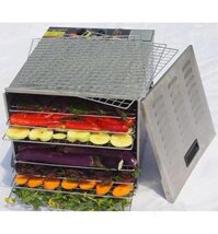 Máy Sấy Thực Phẩm Gia Đình 10 Vỉ Inox