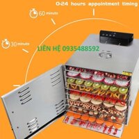 Máy sấy thực phẩm khô 10 khay INOX 304 YX10
