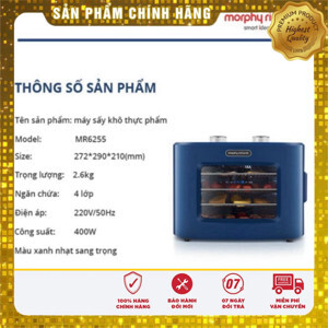 Máy sấy thực phẩm Morphy Richards MR6255