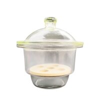 Máy sấy thủy tinh trong phòng thí nghiệm có nắp Vật tư kiểm tra hóa học Dụng cụ sấy thủy tinh Tấm sứ trong suốt / Máy