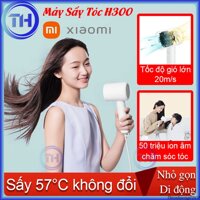 Máy sấy tóc 2 chiều mini Xiaomi Mijia Máy sấy tóc khô nhanh Ion âm H300 , Máy sấy tóc công suất lớn