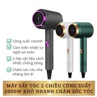 Máy Sấy Tóc 2 Chiều Nóng Lạnh Công Suất 1200w, Đầu Sấy Tạo Kiểu Đa Năng Chăm Sóc Tóc Chuẩn Salon