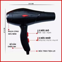 Máy Sấy Tóc 2 Chiều Nóng Lạnh 3500W- Máy sấy tóc chuyên nghiệp (Bảo hành lỗi 1 đổi 1)