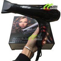 Máy sấy tóc cao cấp, máy sấy tóc nam 8801 công suất 5000W màu đỏ