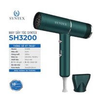 Máy sấy tóc cao cấp SYNTEX SH3200, công suất 3200W
