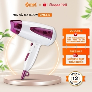 Máy sấy tóc Comet CM6617 (CM-6617) - 1600W