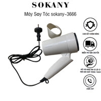 Máy Sấy Tóc Công Suất Lớn mini  SOKANY 3666