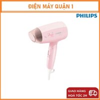 Máy sấy tóc du lịch Philips BHC010/00 1200W, Màu Hồng