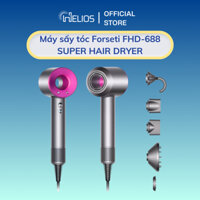 Máy sấy tóc Forseti FHD-688 Super Hair Dryer - Không cánh quạt - Ít tiếng ồn - Sấy nóng lạnh ion - Tạo kiểu nhanh - Hàng