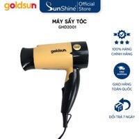 Máy sấy tóc Goldsun GHD2001 1000W, máy sấy tóc mini gấp gọn