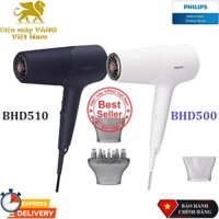 Máy sấy tóc ion thế hệ mới Philips BHD500 Philips BHD510 thay thế cho Philips HP8232 HP8233