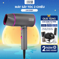 Máy sấy tóc Lebenlang LBH3088 2100W của Đức, kiểu gấp gọn, chống xơ rối tóc - hàng chính hãng - Hồng