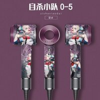 Máy Sấy Tóc Miếng Dán Hợp Thời Trang Thương Hiệu Cá Tính Cao Cấp Chống Trầy Xước Chống Thấm Nước Sáng Tạo Đội Tự Sát Phim Dyson Máy Sấy Tóc Miếng Dán