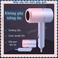 Máy sấy tóc mini gấp gọn , máy sấy tóc đa năng chống ồn, lực sấy mạnh
