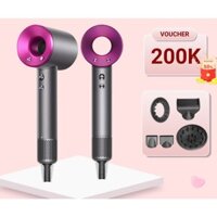 Máy Sấy Tóc Nanomax 2 Chiều Nóng Lạnh, Công Suất 2000w Nhanh Khô, 3 Tốc Độ Sấy, Thiết Kế Chuẩn Salon