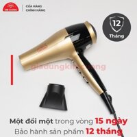 Máy Sấy Tóc Nóng Lạnh Công Suất Lớn 2000 W - Máy Sấy Tóc 2 Chiều Kim Cương 6633